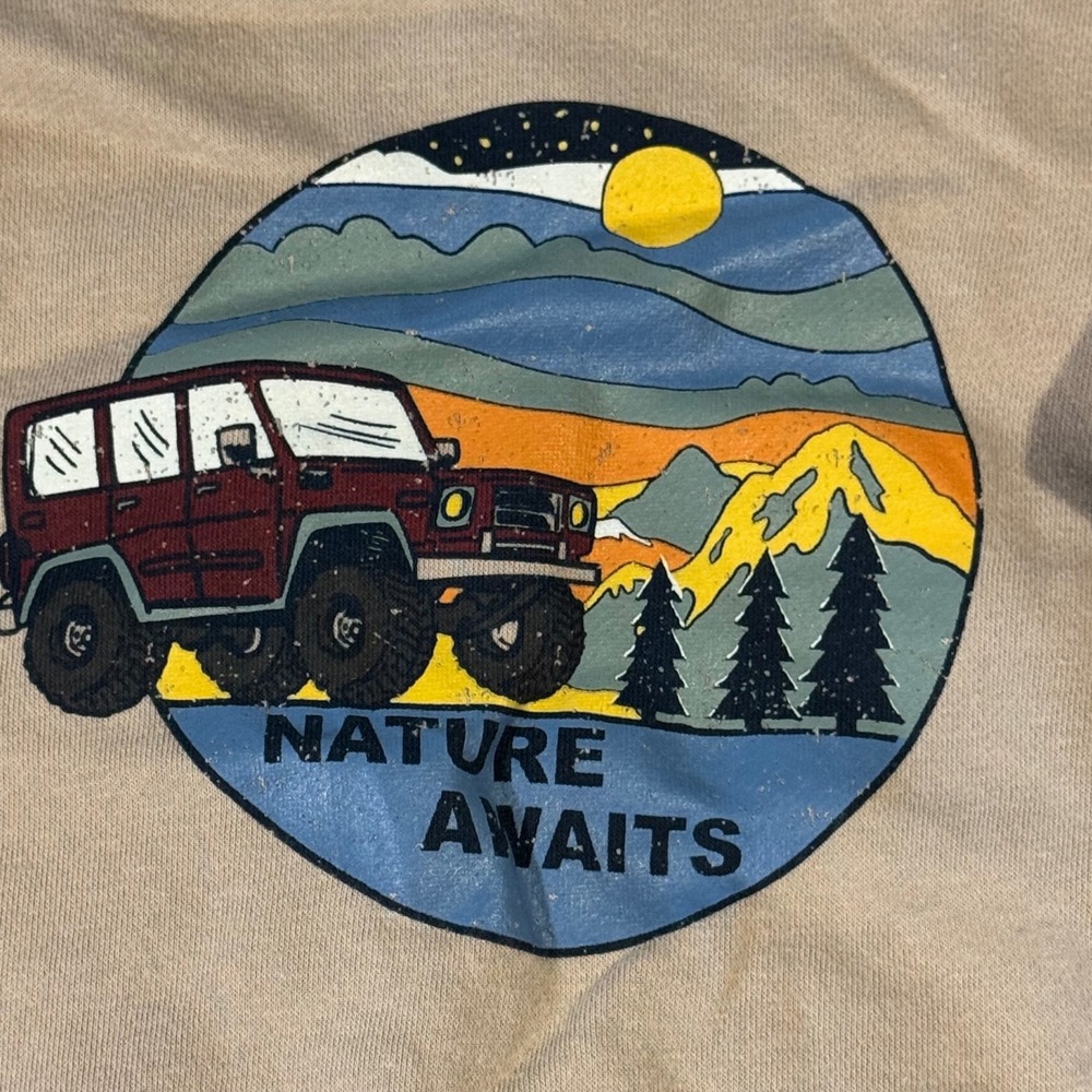 Garanimals Toddler Boy's Crewneck Sweatshirt Nature Awaits Graphic Adventure